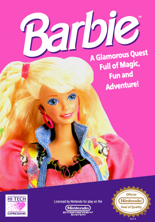 Barbie (USA) (Rev 1) box art